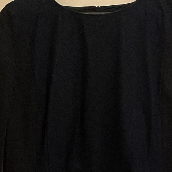 Jaeger Black and Blue Dress - Picture 5 of 5